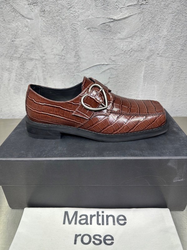 Adidas 2025 SS Square Toe Derby Shoes with Chain Buckle - KFY00420