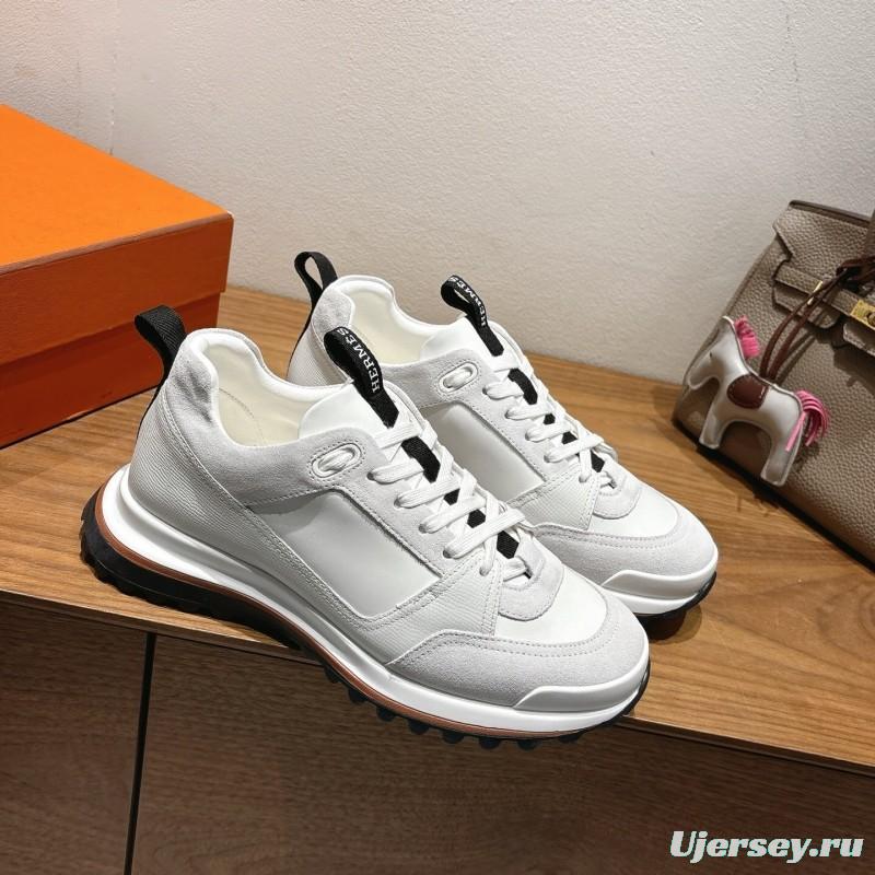 Hermes 2025/SS Autumn Winter New Boot-Type Shoes with Classic Boot Shape and British Color Blocking Design - AS00410