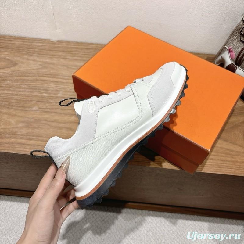 Hermes 2025/SS Autumn Winter New Boot-Type Shoes with Classic Boot Shape and British Color Blocking Design - AS00410