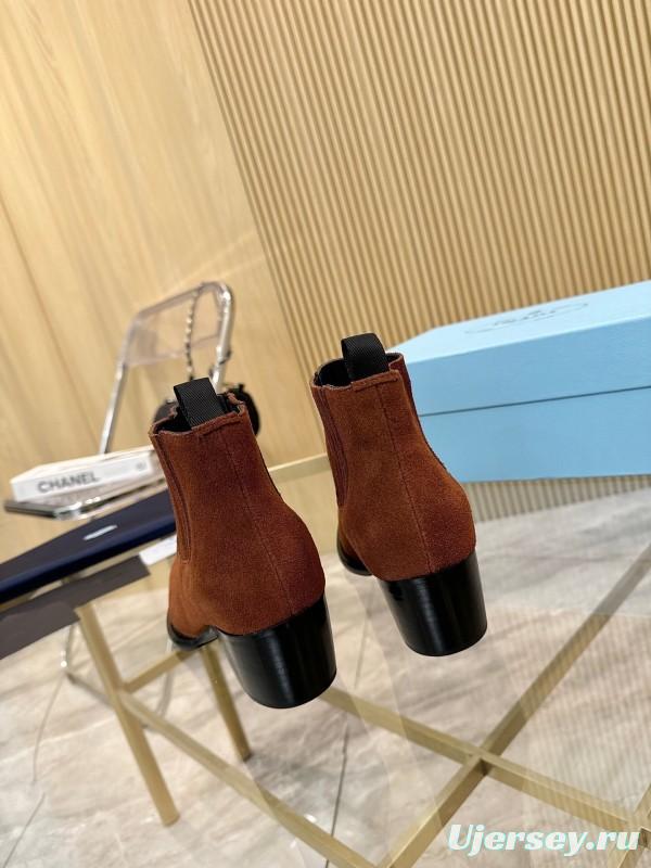 Prada Classic Pointed Toe Boots - LY00310