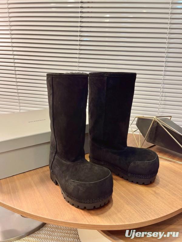 Balenciaga 2025 SS Oversized High Heel Snow Boots - AS00570