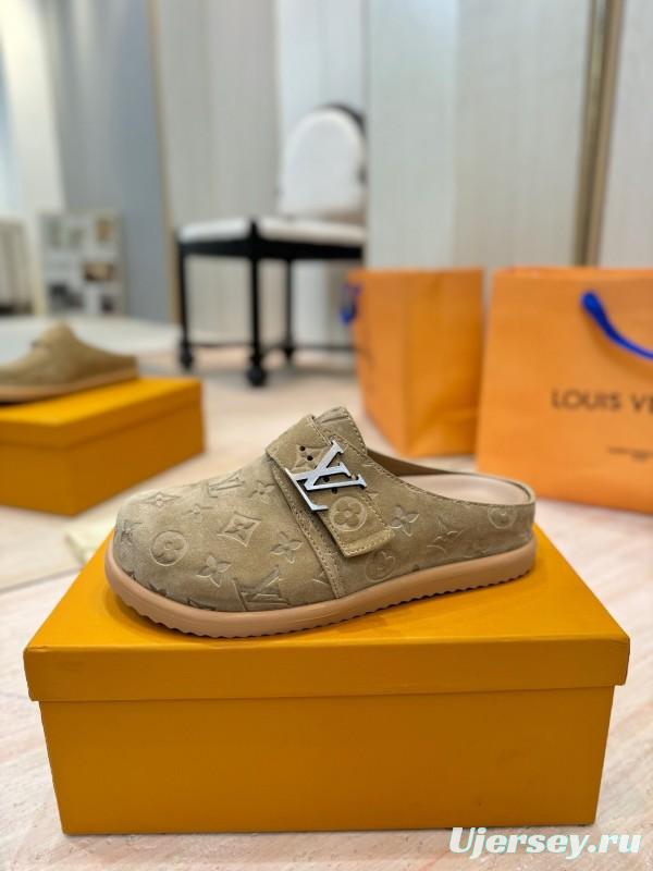 Louis Vuitton LV Monogram Sandals Spring Summer 2025 Collection Couple Sliders - KFY00291