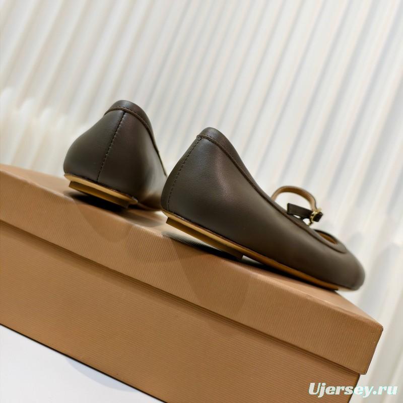 Gianvito Rossi Bohemian Style Flat Ballet Shoes 2025/SS