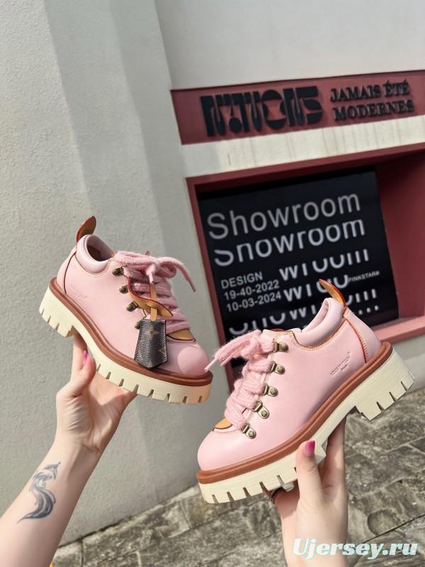 Louis Vuitton REMIX Lace-Up Derby Hiking Shoes - LY00340