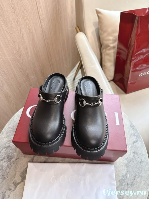 Gucci Women's Mule Shoes with Horsebit Detail - LY00300