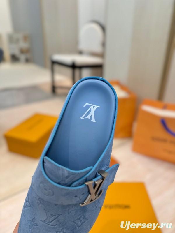 Louis Vuitton Monogram Sandals Spring Summer 2025 Collection Couple Lazy Style - KFY00291