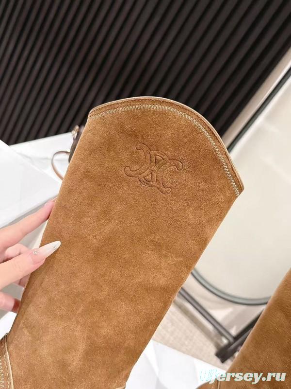 CELINE 2025/SS Fashion Boots Retro European Style Short Boots - LY00500