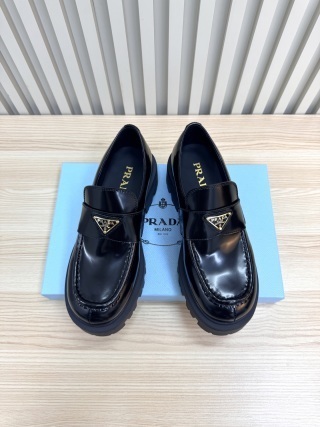 Prada 2025/SS Platform Loafers - LY00300