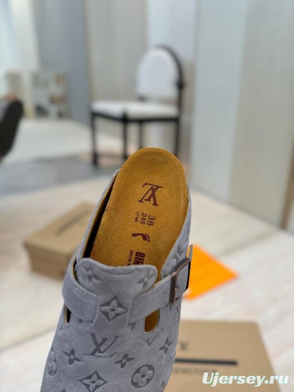 Louis Vuitton Louis Vuitton × BIRKENSTOCK Boston Soft Sole Mule Slippers - KFY00300