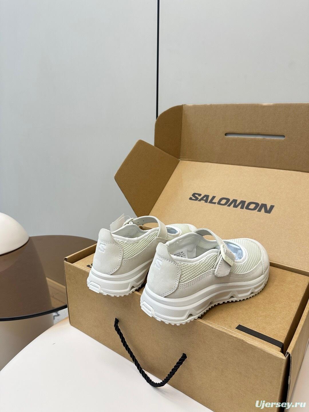 Salomon Mary Jane Platform Sneakers with Thick Sole - LY00280