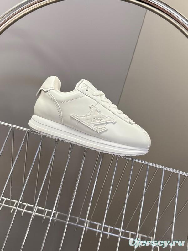 Louis Vuitton LV x Pharrell Williams Runway Platform Sneakers Retro Running Shoes - KFY00380