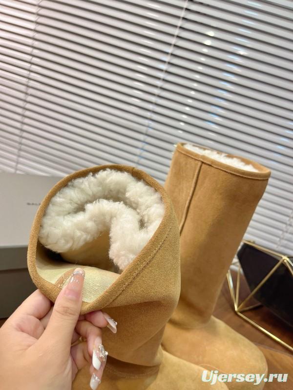 Balenciaga 2025 SS New Big Head High Heel Snow Boots - 2025SSBHB