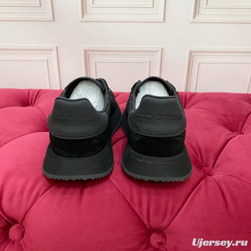 Dolce & Gabbana 2025/SS New Collection Luxury Embroidered Logo Sneakers - AS00300