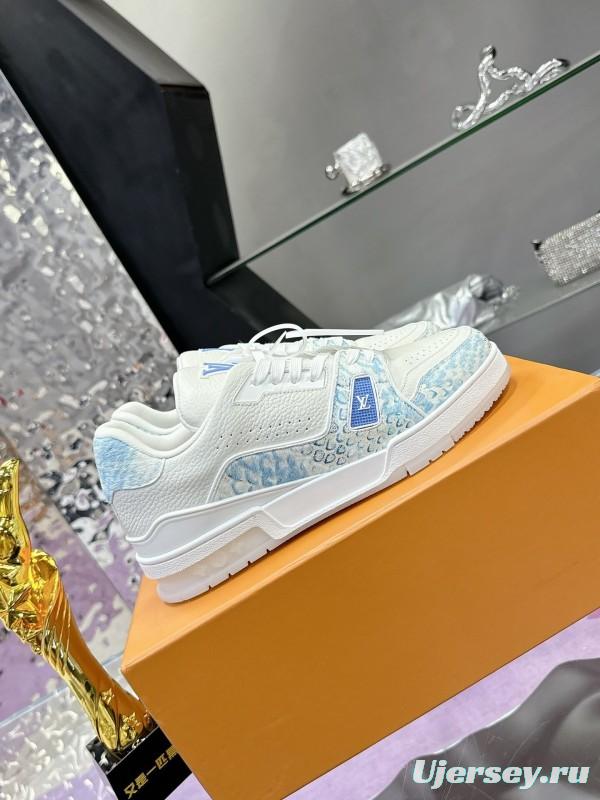 Louis Vuitton LV Trainer Maxi Sneakers Snake Print Series - AS00430