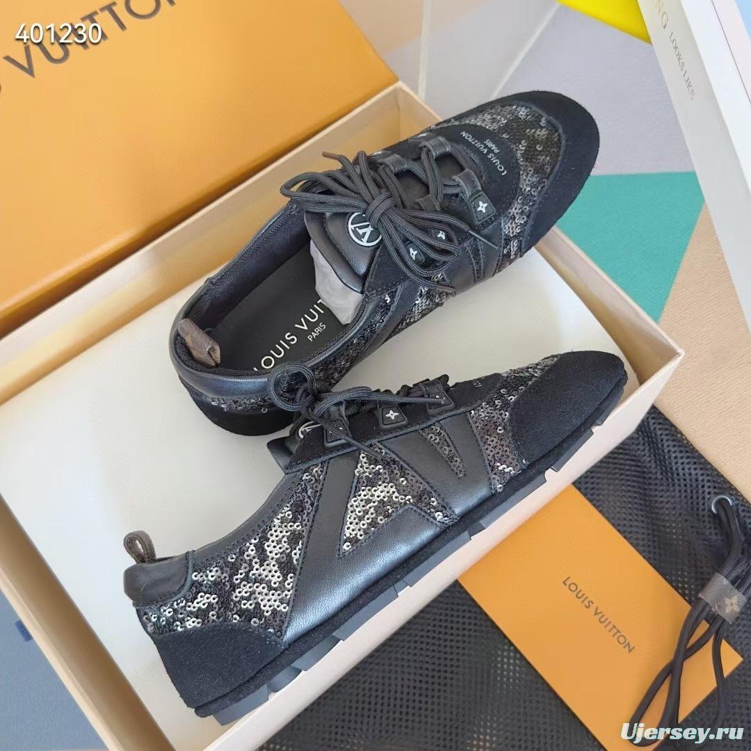 Louis Vuitton SNEAKERINA Ballet Sneakers Couple Edition with Chip - AS00350