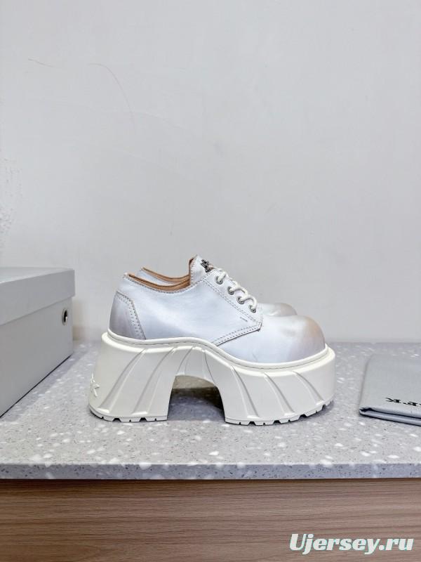 SMFK 2025SS Derby Shoes with Thick Sole Platform - LY00260