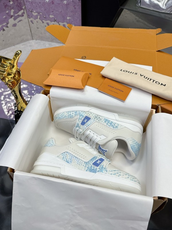 Louis Vuitton LV Trainer Maxi Sneakers Snake Print Series - AS00430
