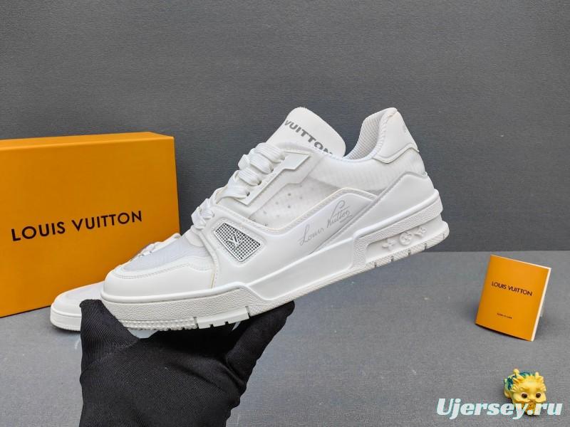 Lv Tarine Retro Basketball-Inspired Trainers - AS00400