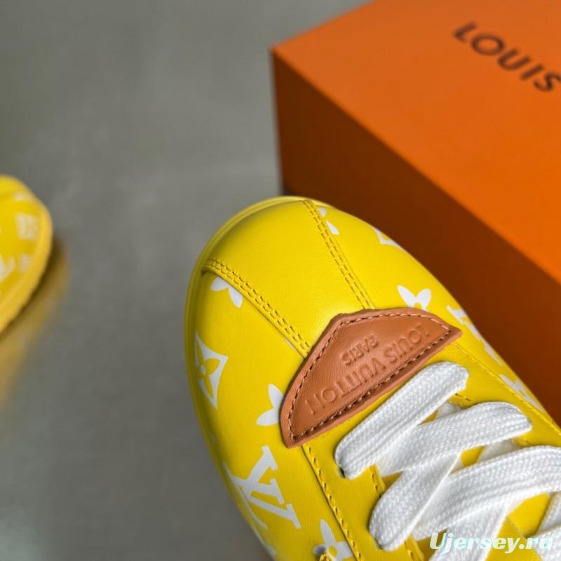 Louis Vuitton 2025 SS Pharrell Williams Collaboration Runway Platform Casual Sneakers - YC