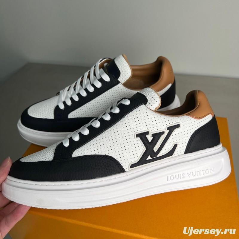 Lv Beverly Hills Low-Top Fashion Sneakers Men's Shoes - YC