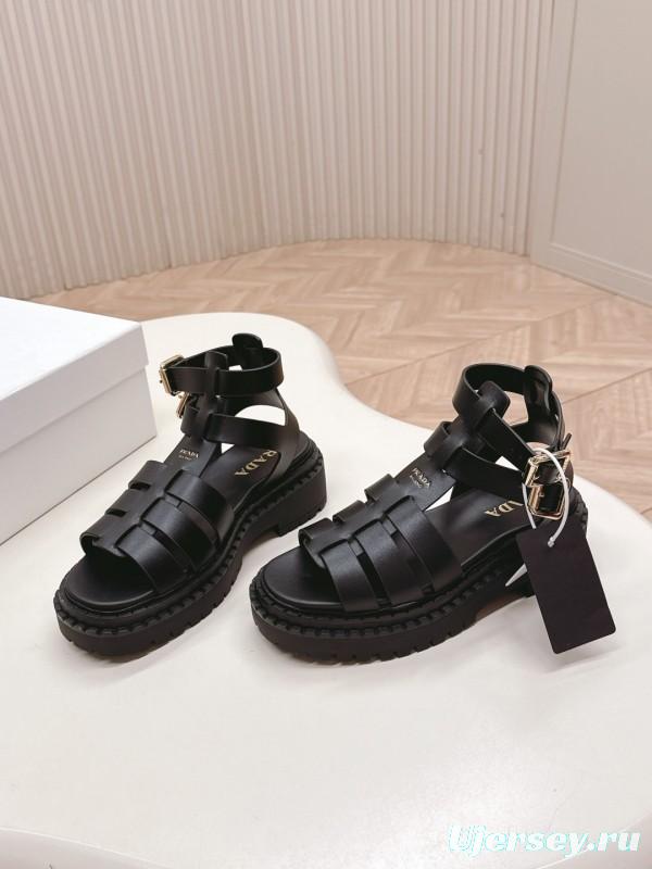 Prada Spring Summer 2025 High-Top Sandals Roman Platform - LY00300
