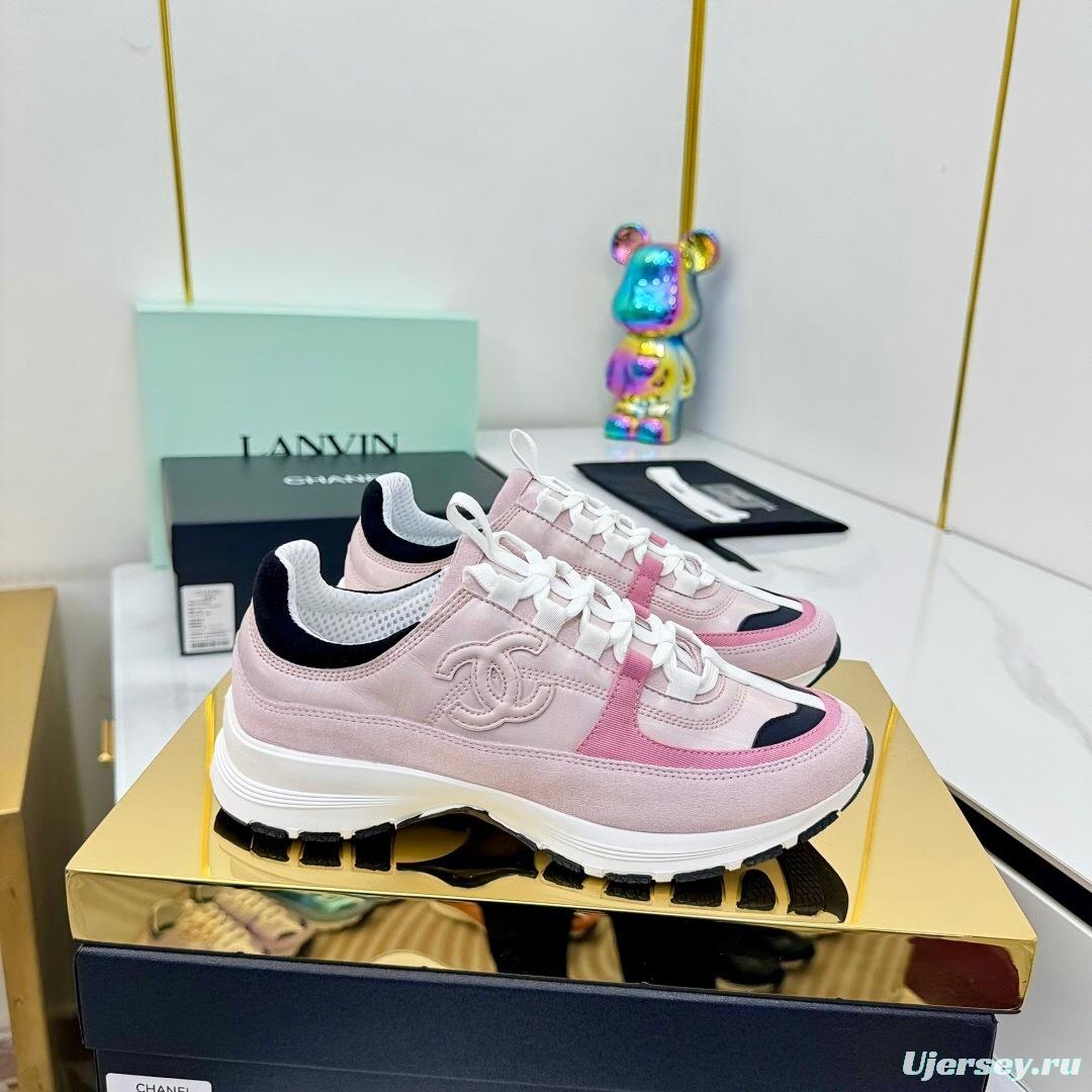 Chanel 2025 SS Chunky Sole Casual Sneakers - AS00310