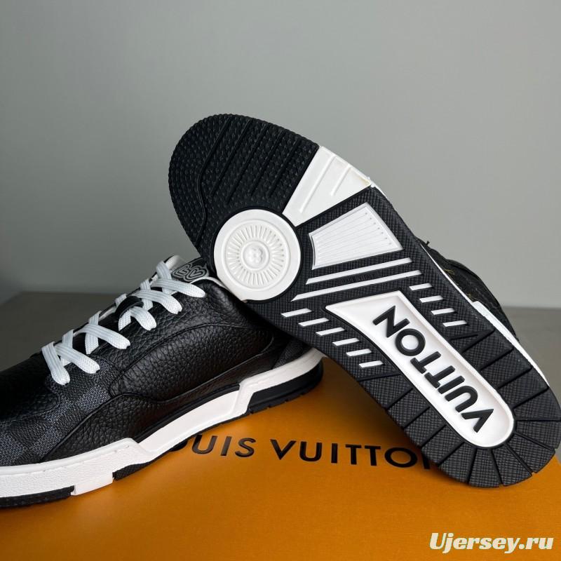 Louis Vuitton 2025 Spring Summer Collection Luxury Replica Sneakers with Italian Calfskin and Signature Logo - YC