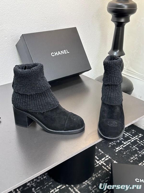 Chanel 2025/SS Short Boots Essential Autumn Winter Item - LY00260