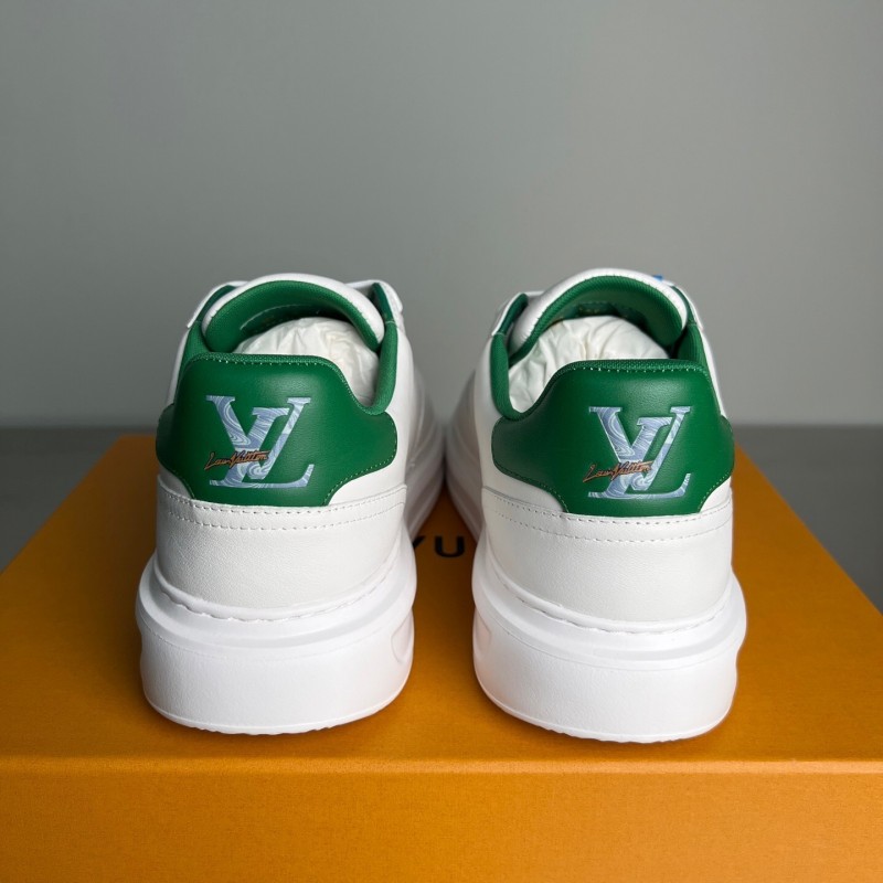Louis Vuitton Beverly Hills Low-Top Fashion Sneakers Unisex Couple Style - YC