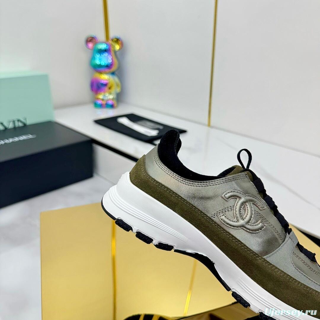 Chanel 2025 SS Chunky Sole Casual Sneakers - LY00310