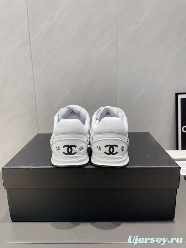 Chanel Silver Horn King II Casual Series Sports Shoes - KFY00330