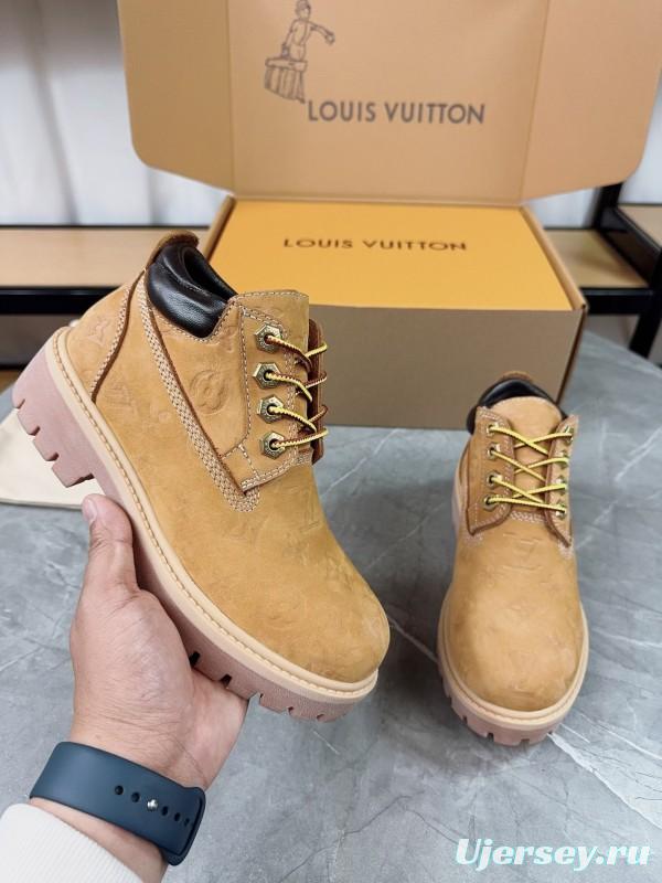 Timberland LV Monogram Ankle Boots Waterproof Suede - LY00370