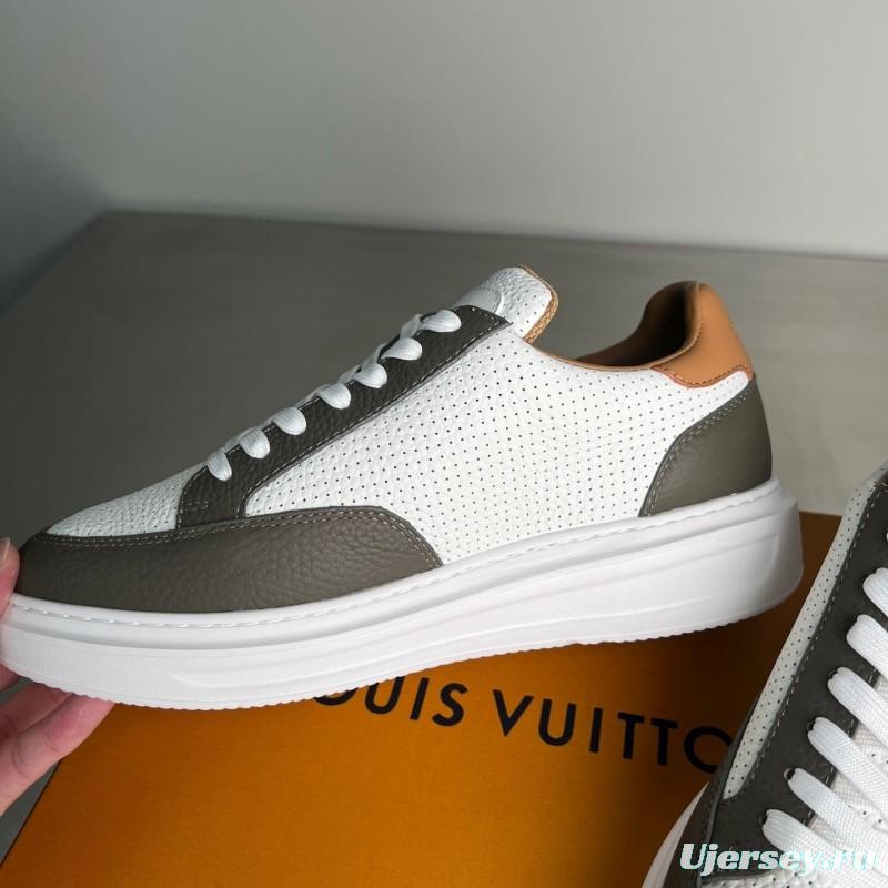 Lv Beverly Hills Low Top Fashion Sneakers Men's Shoes - YC