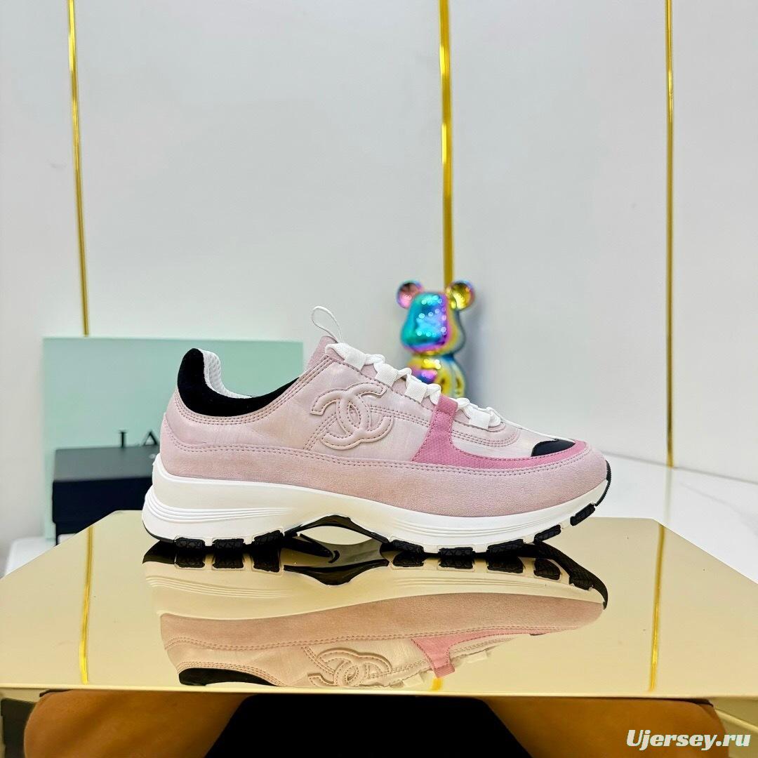 Chanel 2025 SS Chunky Sole Casual Sneakers - AS00310