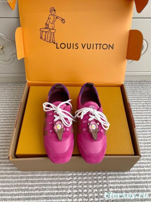 Louis Vuitton SNEAKERINA Ballet Sneakers Couple Edition with Chip - AS00350