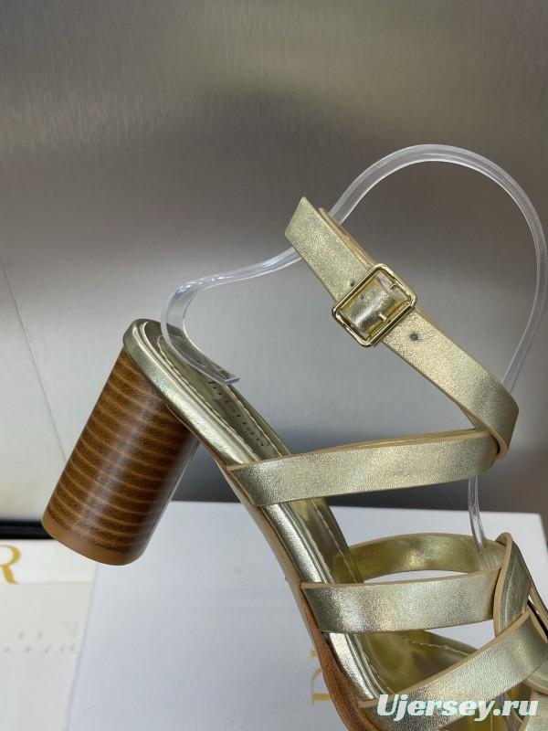 Dior D-Club Jelly Color Hollow Layered Cross Strap High Heel Women Shoes - KFY00290