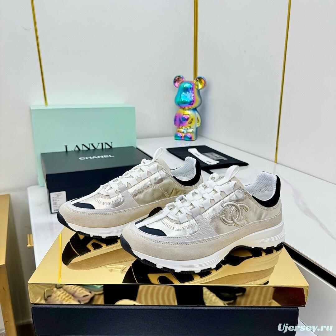 Chanel 2025 SS Chunky Sole Casual Sneakers - LY00310