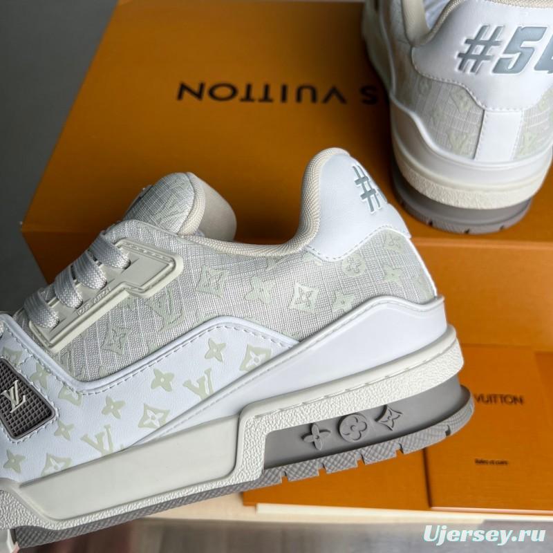 Louis Vuitton 2025 SS Replica Luxury Sneakers with Imported Calfskin and Signature Logo - YC