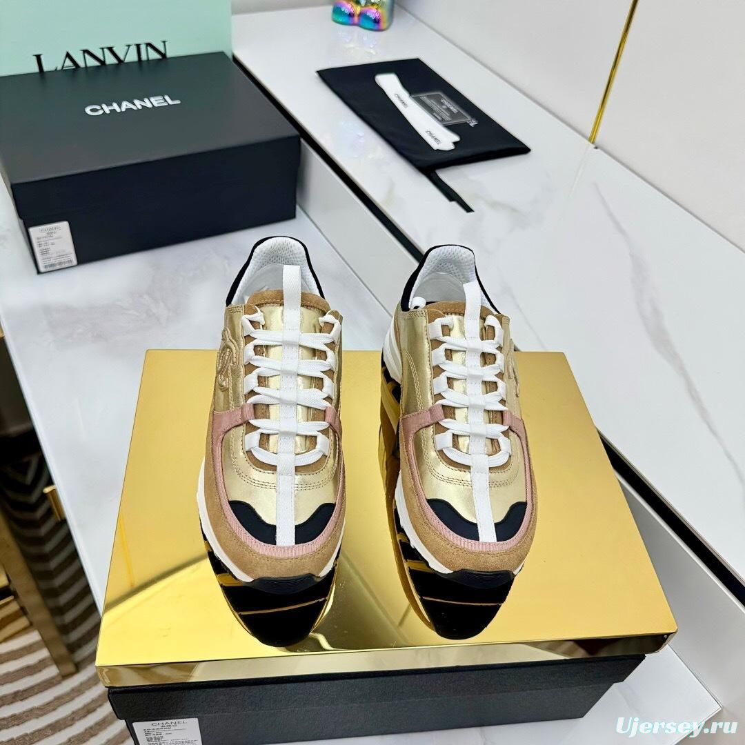 Chanel Spring/Summer 2025 Thick Sole Casual Sneakers - AS00310