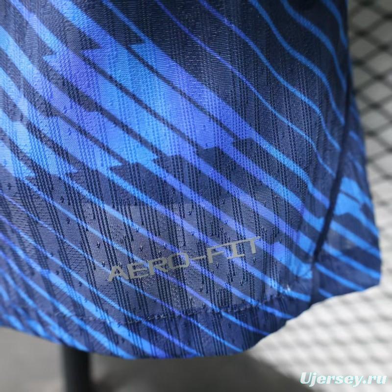 Player Version 2025 France Home Navy Blue Jersey