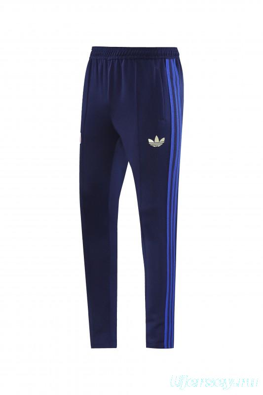 25/26 Olympique lyonnais/Lyon Blue Full Zipper Jacket+Long Pants