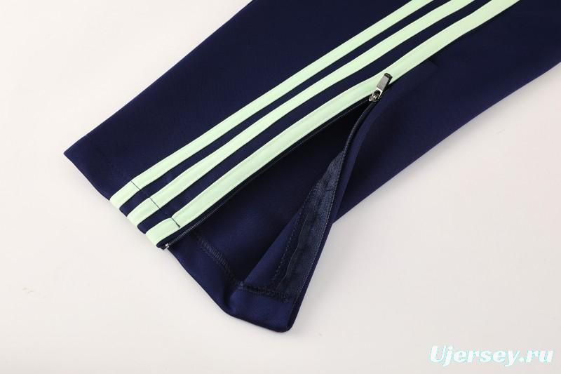 25/26 Ajax Amsterdam Navy Blue Full zipper Jacket Tracksuit+ long pants