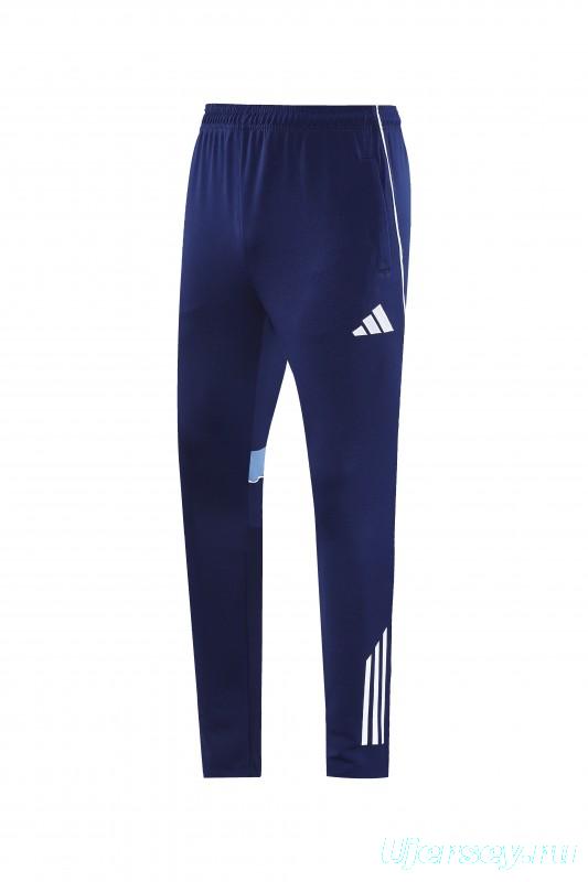 25/26  Adidas Navy Blue Full zipper Jacket Tracksuit+ long pants