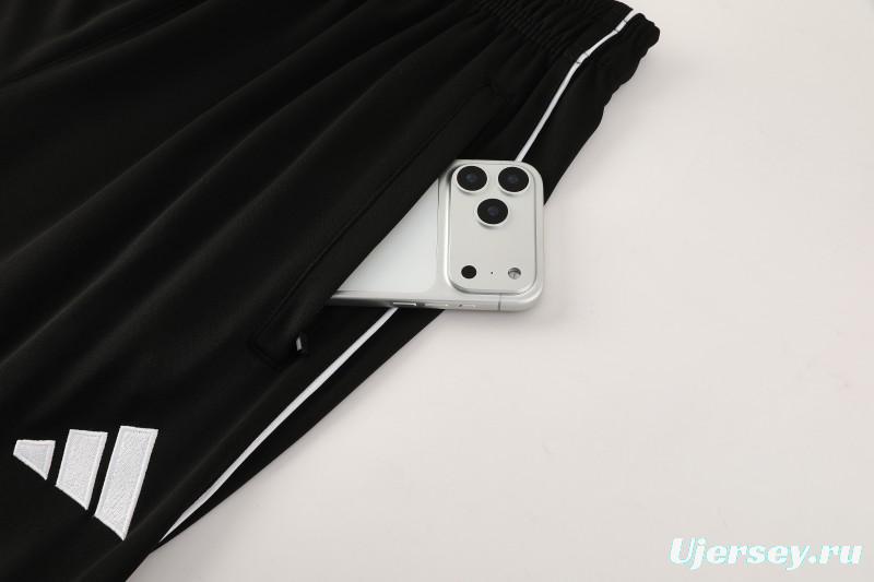 25/26  Adidas Red/White Full zipper Jacket Tracksuit+ long pants