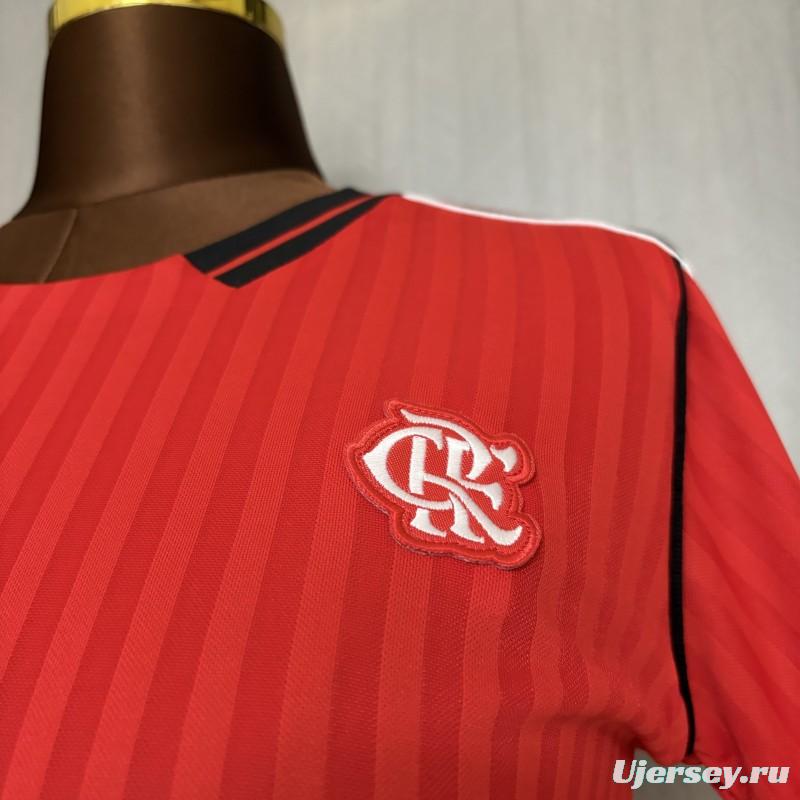 25/26 Women Flamenco Retro Red Jersey