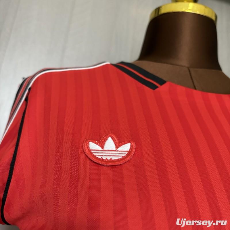 25/26 Women Flamenco Retro Red Jersey