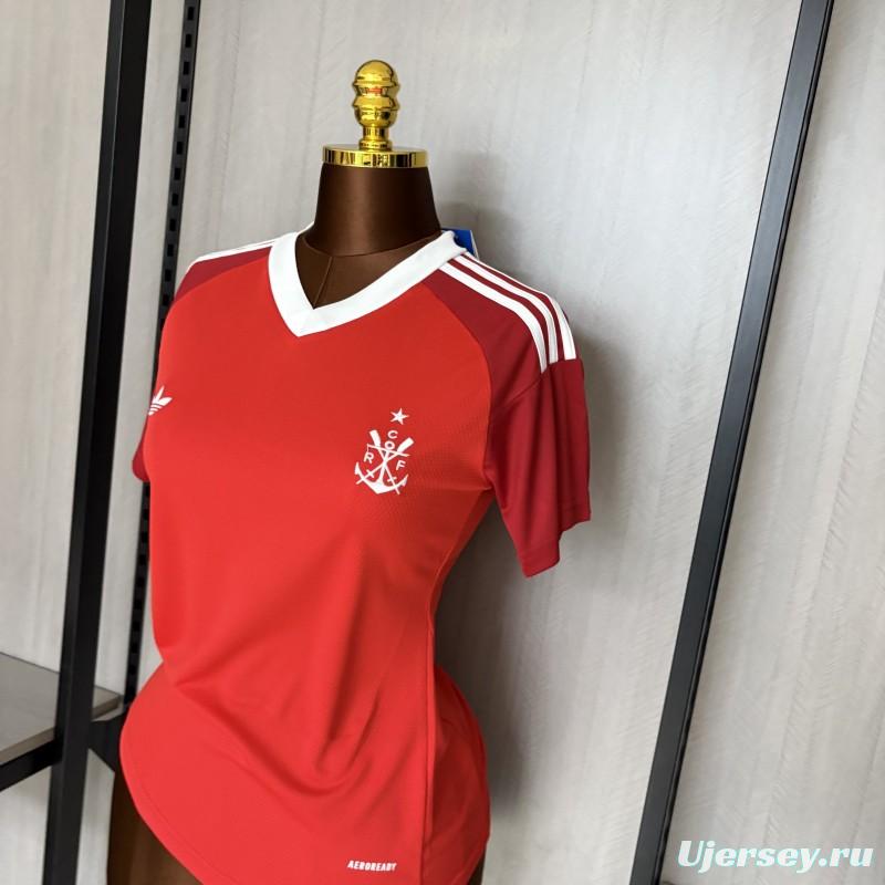 25/26 Women Flamengo Red Jersey