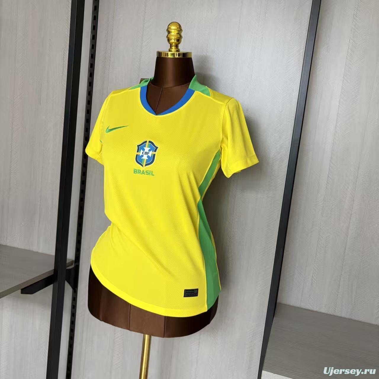 25/26 Women Brazil Home Jersey