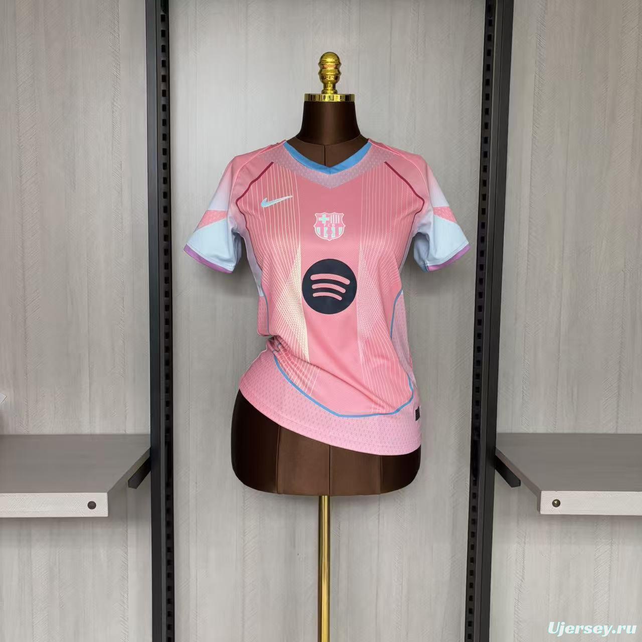 25/26 Women Barcelona Pink Jersey