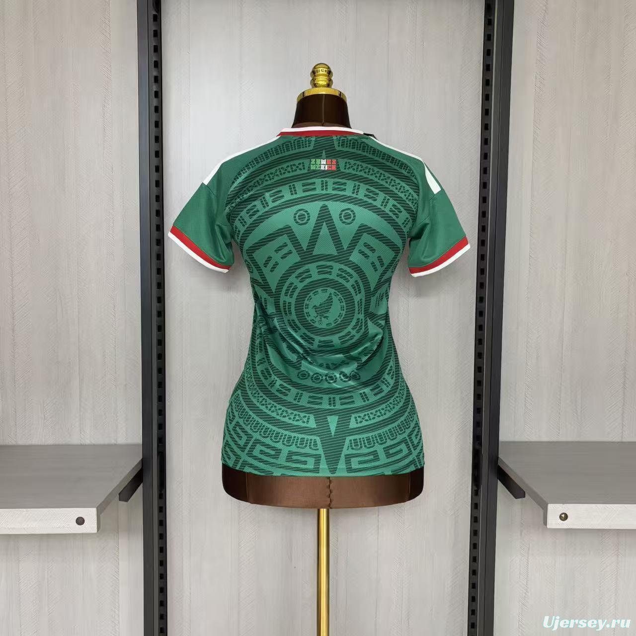 2026 Women Mexico Home Jersey